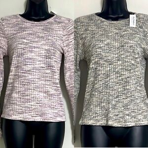 Bundle of 2 NWT Old Navy Ribbed T-shirt. Size Medium